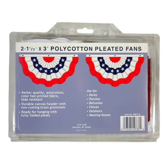 Valley Forge&#xAE; United States Mini Fan Flags, 1.5ft. x 3ft.